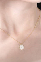 18K STAINLESS STEEL TARNISH FREE CROSS NECKLACE | 40NK9527