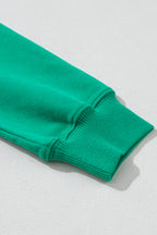 Bright Green MERRY Graphic Pullover Sweatshirt