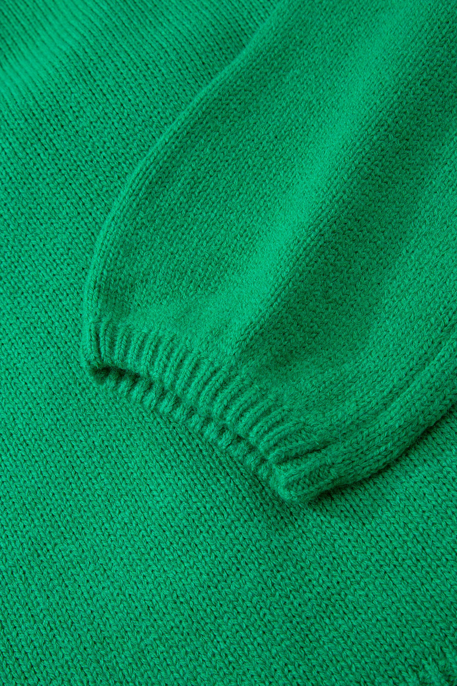 Bright Green Bow Backless Bubble Sleeve Sweater