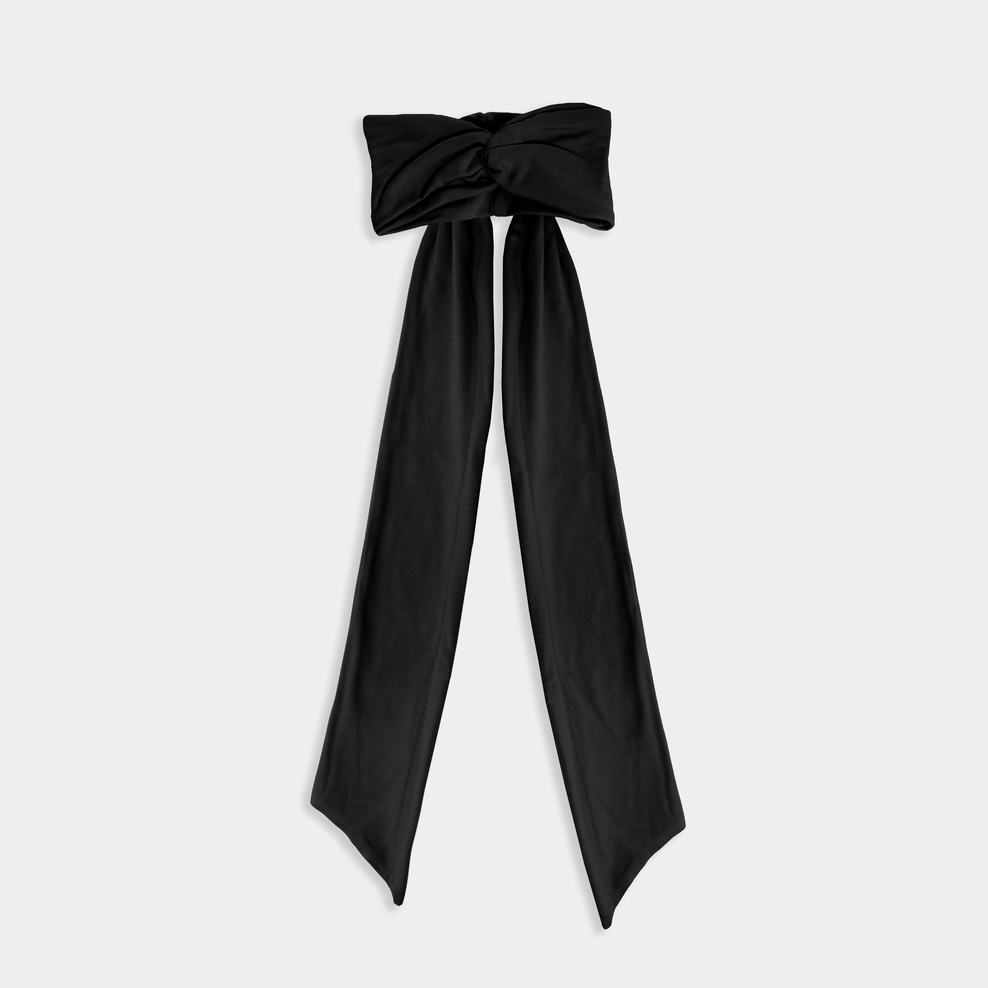 Set & Flow Heatless Curling Headband - Black