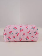 STRAWBERRY WESTERN BOW MAKEUP COSMETIC POUCH BAG | 40P544